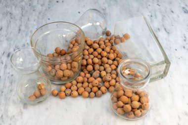 Çamur topları, kapalı alandaki bitkileri yetiştirmek için kullanılır.