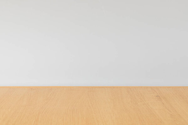 A blank studio for product and presentation with empty space for text