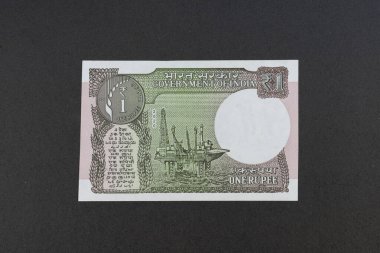 Hindistan 1 Rupee Banknote 2020 sagar samrat petrol platformu