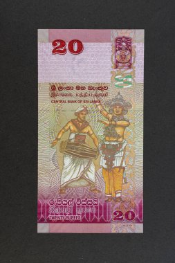 Geleneksel Davulcuyla 20 Sri Lanka Banknote