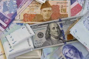 Pakistan Para Birimi ve Amerika Birleşik Devletleri Para Notları