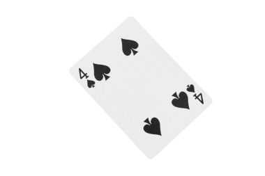 Yeşil Keçeli 'de Çapraz Maça Oynayan Kart Dördü