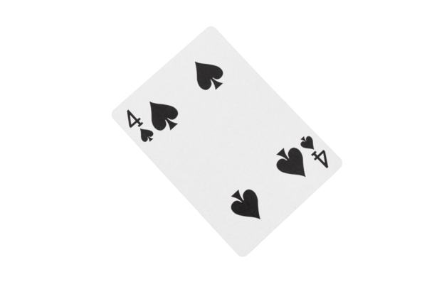 Yeşil Keçeli 'de Çapraz Maça Oynayan Kart Dördü