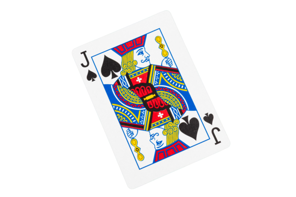 Maça Valesi Yeşil Keçeli Kart Oynuyor