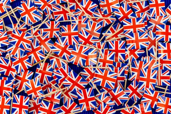 Bir Birleşik Krallık bayrakları arka planı