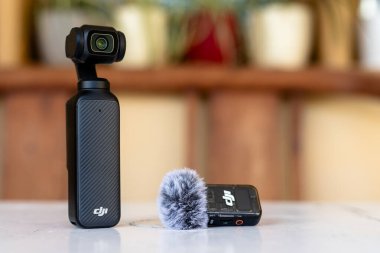 DJI Osmo Cep Telefonu Kamera 3 Masada DJI Kablosuz Mikrofon