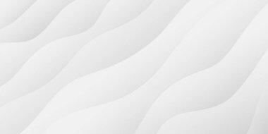 soyut beyaz ve gri dalga yumuşak lüks modern doku arka planı