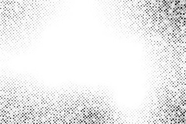 soyut monokrom yarım ton noktalı beyaz ve gri arkaplan