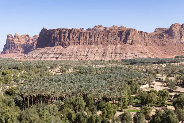 Suudi Arabistan 'daki Al Ula vahası.