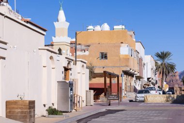 Al Ula, Suudi Arabistan, 12 Şubat 2024: Suudi Arabistan 'ın tarihi El Ula kenti