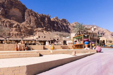 Al Ula, Suudi Arabistan, 12 Şubat 2024: Suudi Arabistan 'ın tarihi El Ula kenti