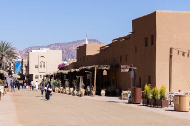 Al Ula, Suudi Arabistan, 12 Şubat 2024: Suudi Arabistan 'ın tarihi El Ula kenti