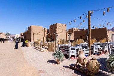 Al Ula, Suudi Arabistan, 12 Şubat 2024: Suudi Arabistan 'ın tarihi El Ula kenti