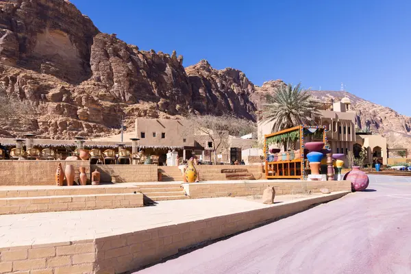 Al Ula, Suudi Arabistan, 12 Şubat 2024: Suudi Arabistan 'ın tarihi El Ula kenti