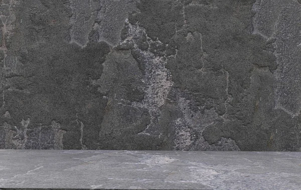 Asfalt dokusu zedelenmiş. Geçmişi ve dokuları. 3d hazırlayıcı.