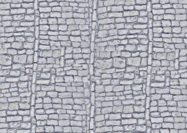 Stone pavement floor texture. Backgrounds. 3d render.