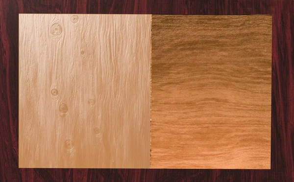 Muster Von Holzstrukturen Aus Edlem Holz Und Teakholz Holz Design — Stockfoto