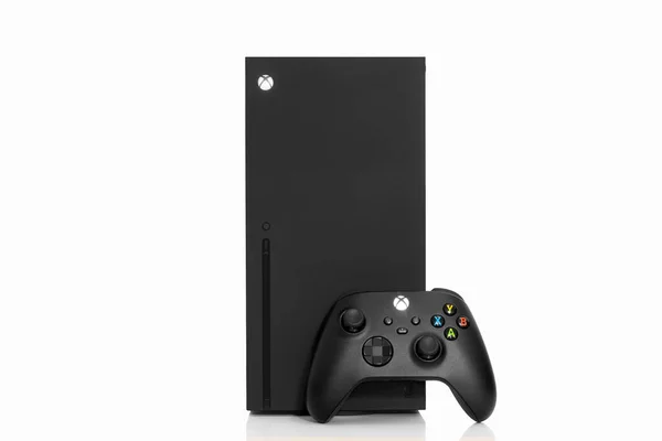 Xbox Series Con Controlador Nov 2022 Sao Paulo Brasil —  Fotos de Stock