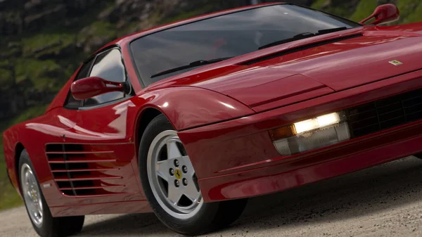 Stock image Ferrari Testarossa close view 28 Mar, 2023, Monza, Italy