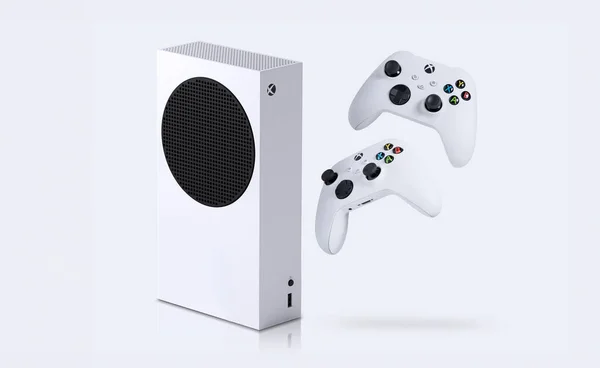 Xbox Series Console Contrôleurs Illustration Sep 2023 Sao Paulo Brésil — Photo