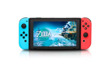 Nintendo Switch ile Zelda Tears of the Kingdom, 11 Nisan 2024, Sao Paulo, Brezilya