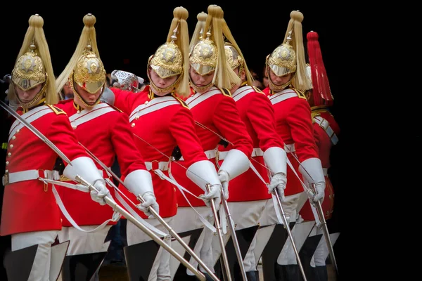 Лондон Великобритания Мая 2018 Года Вид Королевскую Кавалерийскую Пожизненную Гвардию — стоковое фото
