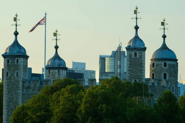 London May 2018 View Tower London — стокове фото