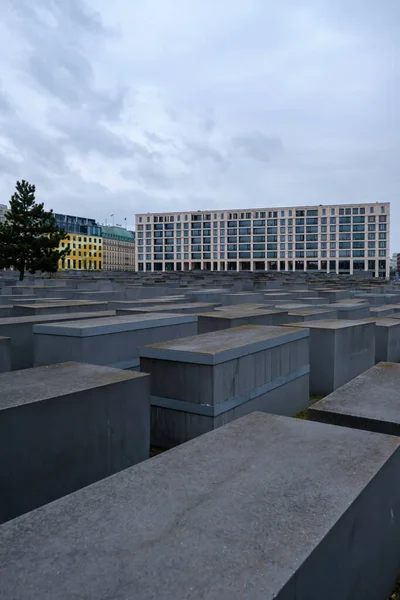 Berlín Alemania Abril 2023 Vista Del Monumento Los Judíos Asesinados — Foto de Stock
