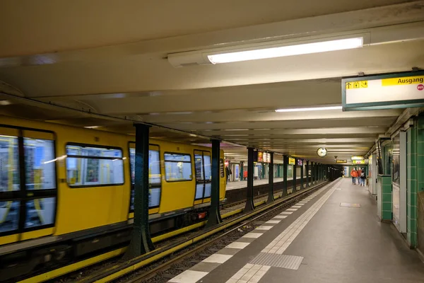Berlin Németország 2023 Április Berlini Wittenbergplatz Metróállomás Látképe Németország — Stock Fotó