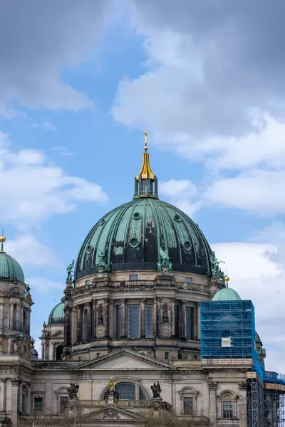 Berlin Tyskland April 2023 Utsikt Över Berliner Dom Berlins Katedral — Stockfoto