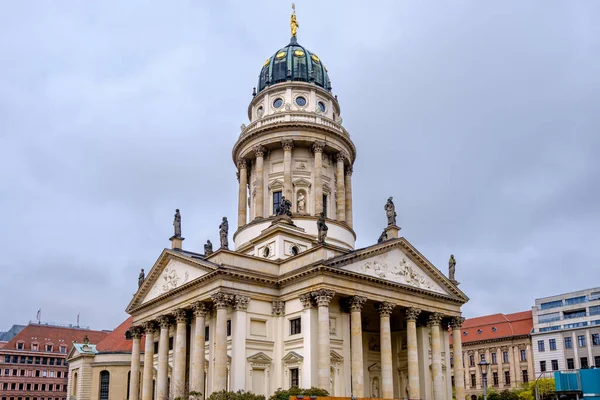 Berlin Allemagne Avril 2023 Vue Place Gendarmenmarkt Avec Les Églises — Photo