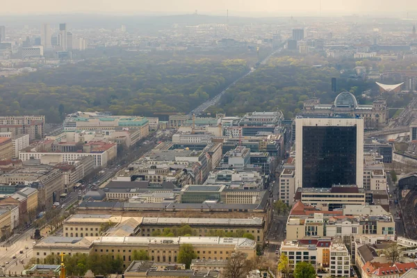 Berlin Deutschland April 2023 Panorama Luftaufnahme Von Berlin Deutschland — Stockfoto