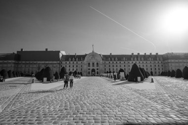 Paris, Fransa - 8 Ekim 2023: Htel des Invalides, hastaların evi, Paris 'te bir askeri müze