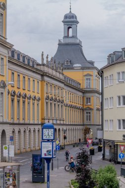 Bonn, Germany - May 21, 2024 : View of the beautiful architecture of the Rheinische Friedrich-Wilhelms-University in Bonn Germany clipart