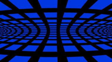 Mavi kareli soyut arkaplan. 3B Hazırlama