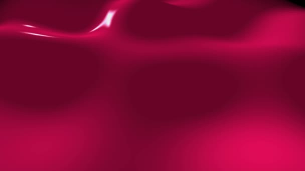 飞越了树莓酸奶海 3D渲染 — 图库视频影像