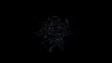 Yağ tam döngü, döngülü, Alfa Kanalı, 3D Render