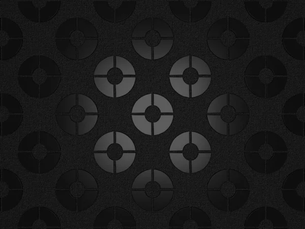 Fondo Negro Con Crosshairs Diseño Abstracto Capa Texturizada —  Fotos de Stock