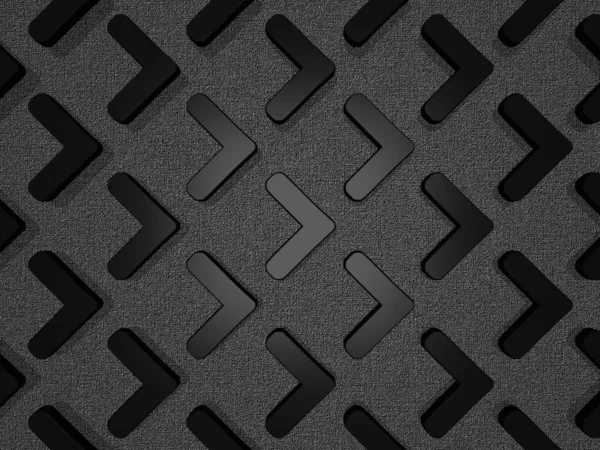 Siyah Oklarla Gri Arkaplan, Dokulu Katman, Soyut Tasarım