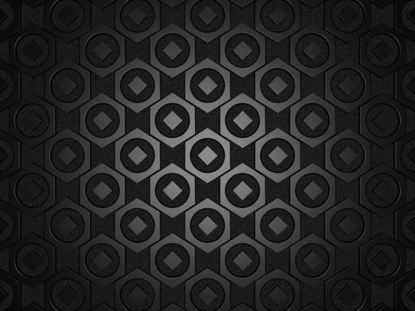 Achtergrond Met Vormen Abstracte Vormgeving Gestructureerde Laag Patroon Geometrische Figuren — Stockfoto