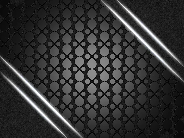 Background Shapes Pattern Glowing Lines Geometric Figures Textured Corners — Stock Photo, Image