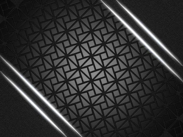 Hintergrund Mit Formen Geometrischen Figuren Leuchtenden Linien Mustern Strukturierten Ecken — Stockfoto