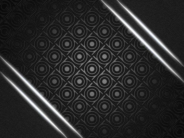 Hintergrund Mit Figuren Mustern Strukturierten Ecken Geometrischen Formen Leuchtenden Linien — Stockfoto