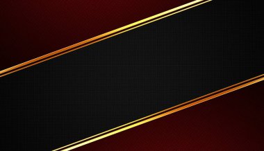 Lüks siyah ve kırmızı arkaplan, Altın Çizgiler, Soyut Tasarım, Dokulu Katmanlar