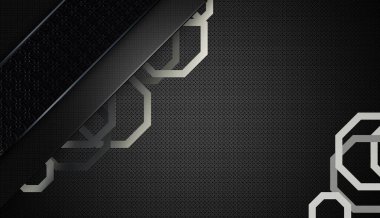 Siyah ve Beyaz Şekiller, Dökümlü Katman, Desen, Geometrik Figürler, Soyut Tasarım