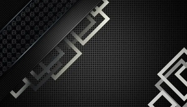 Hintergrund Mit Schwarz Weiß Formen Abstraktem Design Mustern Strukturierten Ebenen — Stockfoto