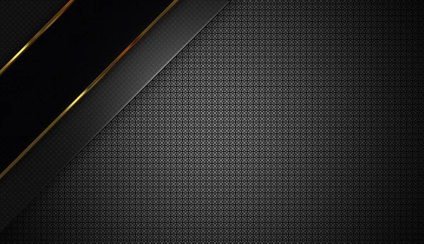 Background Black Gold Shapes Textured Layer Geometric Figures Abstract Design — Stock Photo, Image