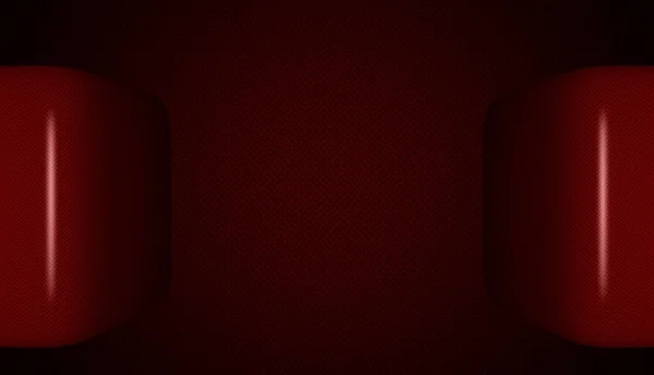 Красный Фон Фигурами Абстрактный Дизайн Обои Геометрические Фигуры Шаблон — стоковое фото