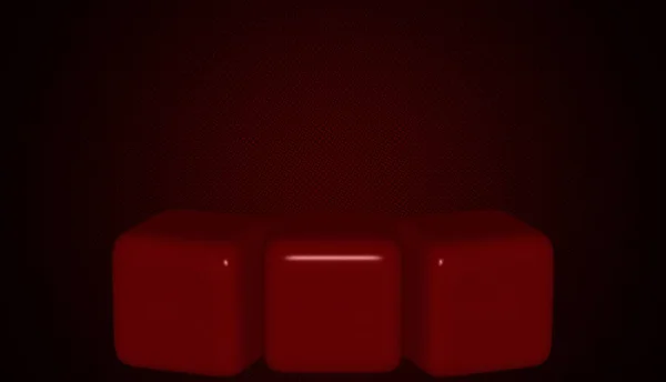 Красный Фон Фигурами Узор Обои Абстрактный Дизайн Геометрические Фигуры — стоковое фото