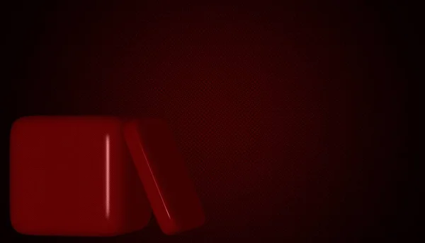 Червоний Фон Формами Шпалери Візерунок Геометричні Фігури Абстрактний Дизайн — стокове фото